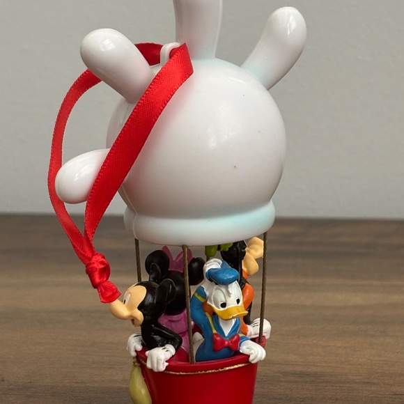 Disney Store MICKEY MOUSE HOT AIR BALLOON Friends Christmas Sketchbook Ornament - Picture 10 of 11